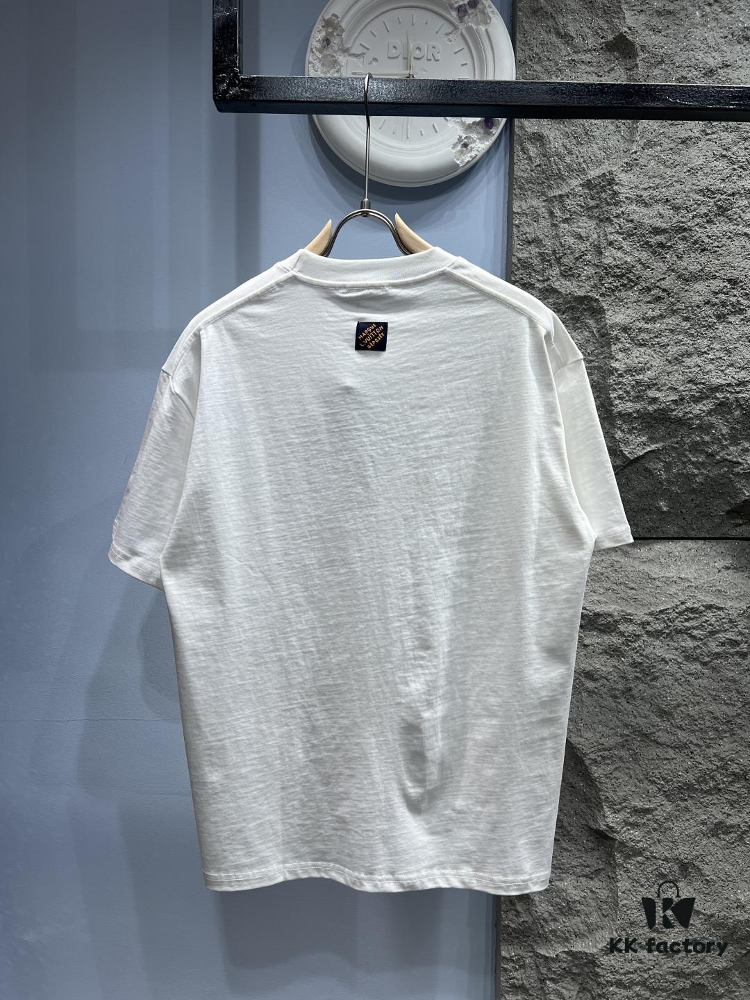 Louis Vuitton Logo-Embellished Short Sleeve T-Shirt