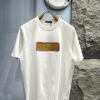 Louis Vuitton Short Sleeve T-Shirt with Leather Patch Signature Detail