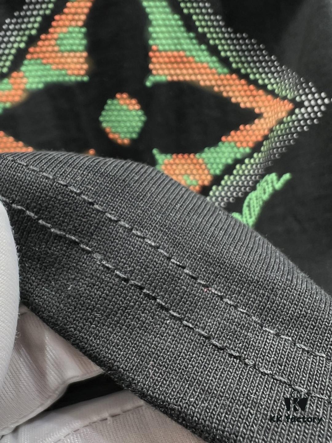 Louis Vuitton Monogram Print Short-Sleeve T-Shirt