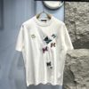 Louis Vuitton Embroidered Butterfly Short Sleeve T-Shirt