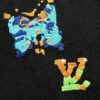 Louis Vuitton Butterfly Embroidered Short-Sleeve T-Shirt