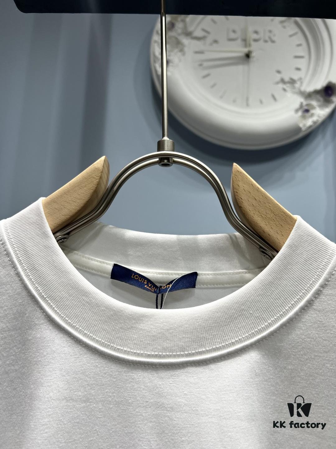 Louis Vuitton Printed Logo Short-Sleeve T-Shirt