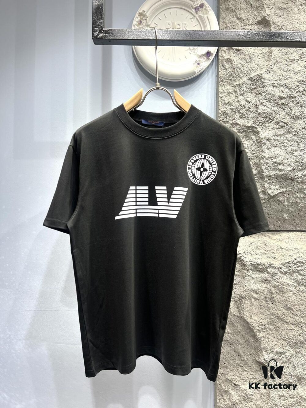 Louis Vuitton Printed Logo Short-Sleeve T-Shirt