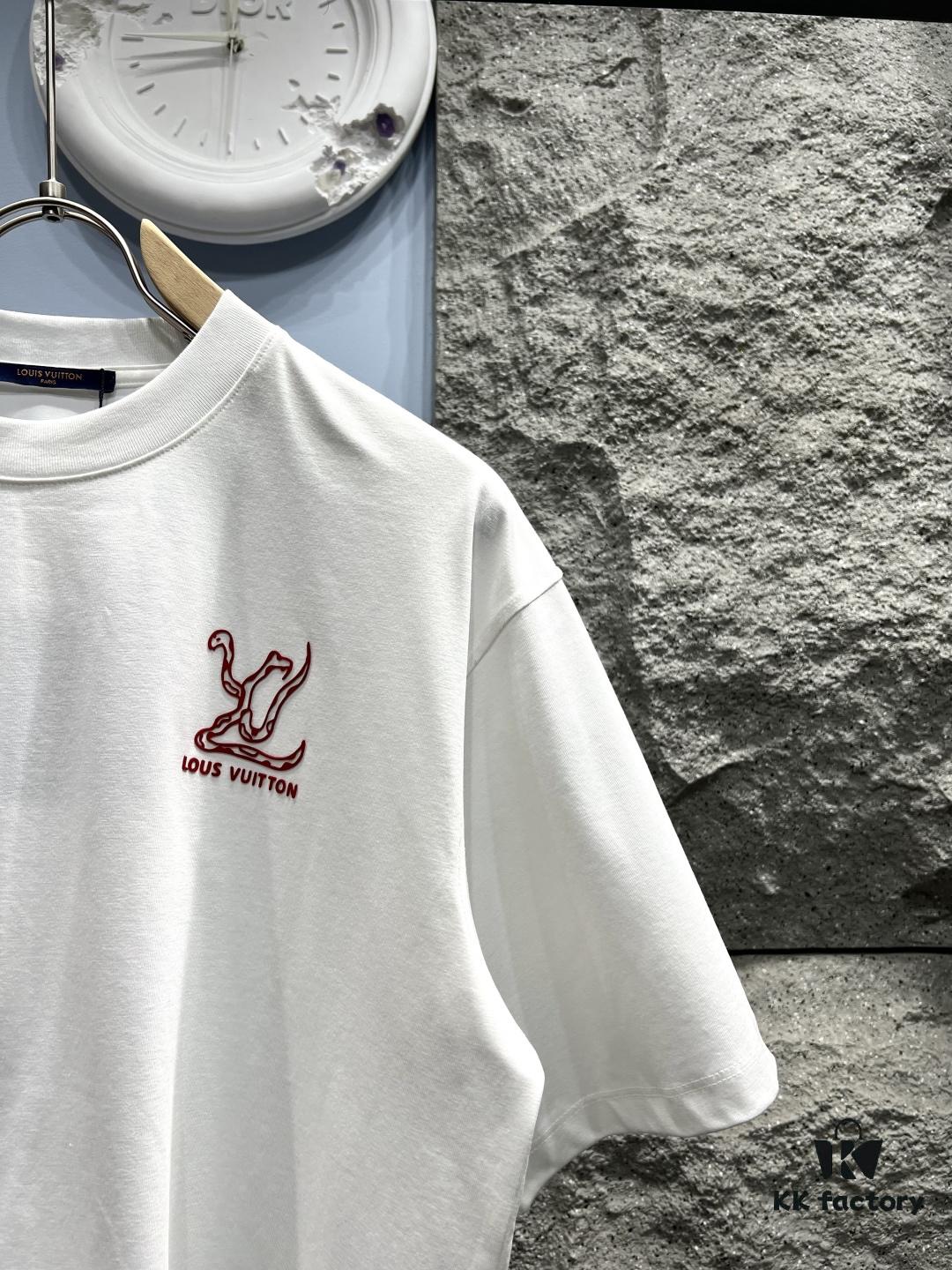 Louis Vuitton Limited Edition Snake Year Short Sleeve T-Shirt