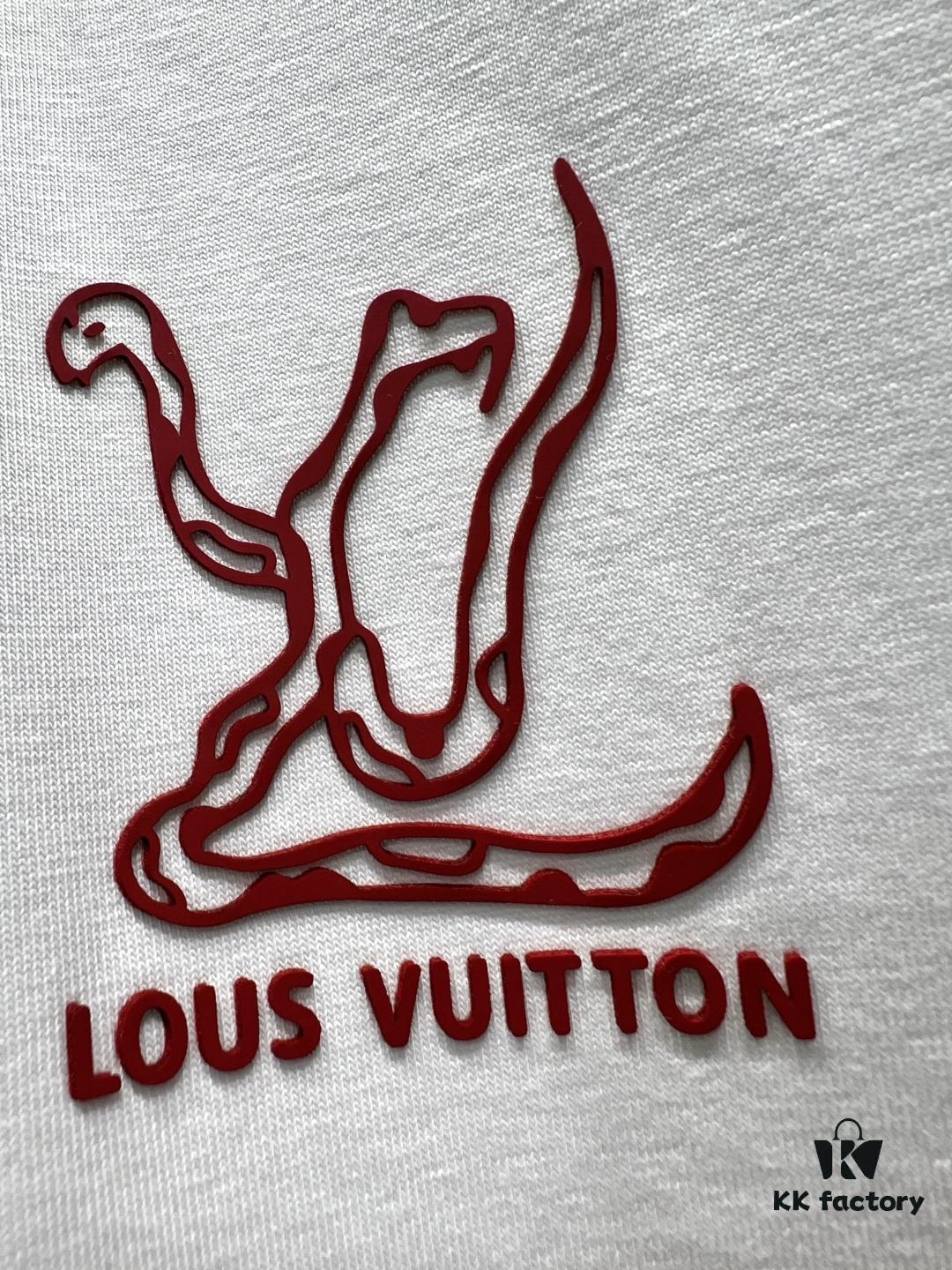 Louis Vuitton Limited Edition Snake Year Short Sleeve T-Shirt