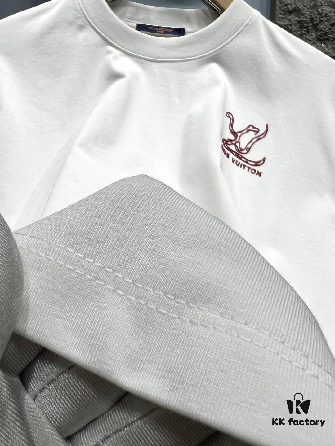 Louis Vuitton Limited Edition Snake Year Short Sleeve T-Shirt