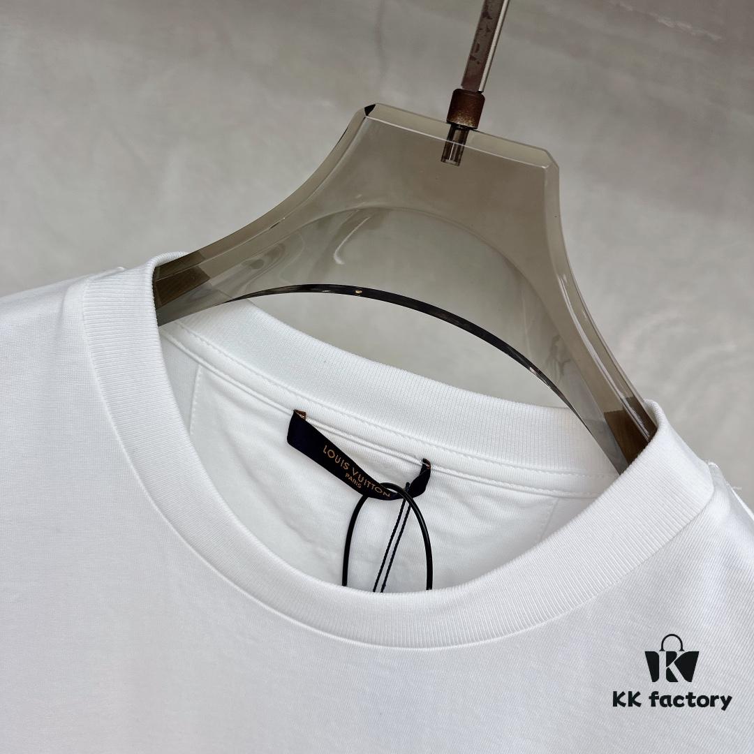 LV 2025 SS New Arrival Short Sleeve T-Shirt, Stylish and Minimalist Design