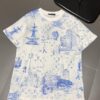 Louis Vuitton LV Men's Casual Short-Sleeve T-Shirt, Exclusive New Arrival, Original Order High-End Custom, Premium Version, Fashionable and Versatile Bestseller, Imported Fabric, Ultra-Soft and Smooth Texture, Skin-Friendly Comfort, Top-Quality Craftsmanship from Authorized Factory, Complete with Three Labels