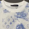 Louis Vuitton LV Men's Casual Short-Sleeve T-Shirt, Exclusive New Arrival, Original Order High-End Custom, Premium Version, Fashionable and Versatile Bestseller, Imported Fabric, Ultra-Soft and Smooth Texture, Skin-Friendly Comfort, Top-Quality Craftsmanship from Authorized Factory, Complete with Three Labels