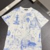 Louis Vuitton LV Men's Casual Short-Sleeve T-Shirt - Exclusive New Arrival, High-End Custom, Premium Version, Fashionable and Versatile Bestseller