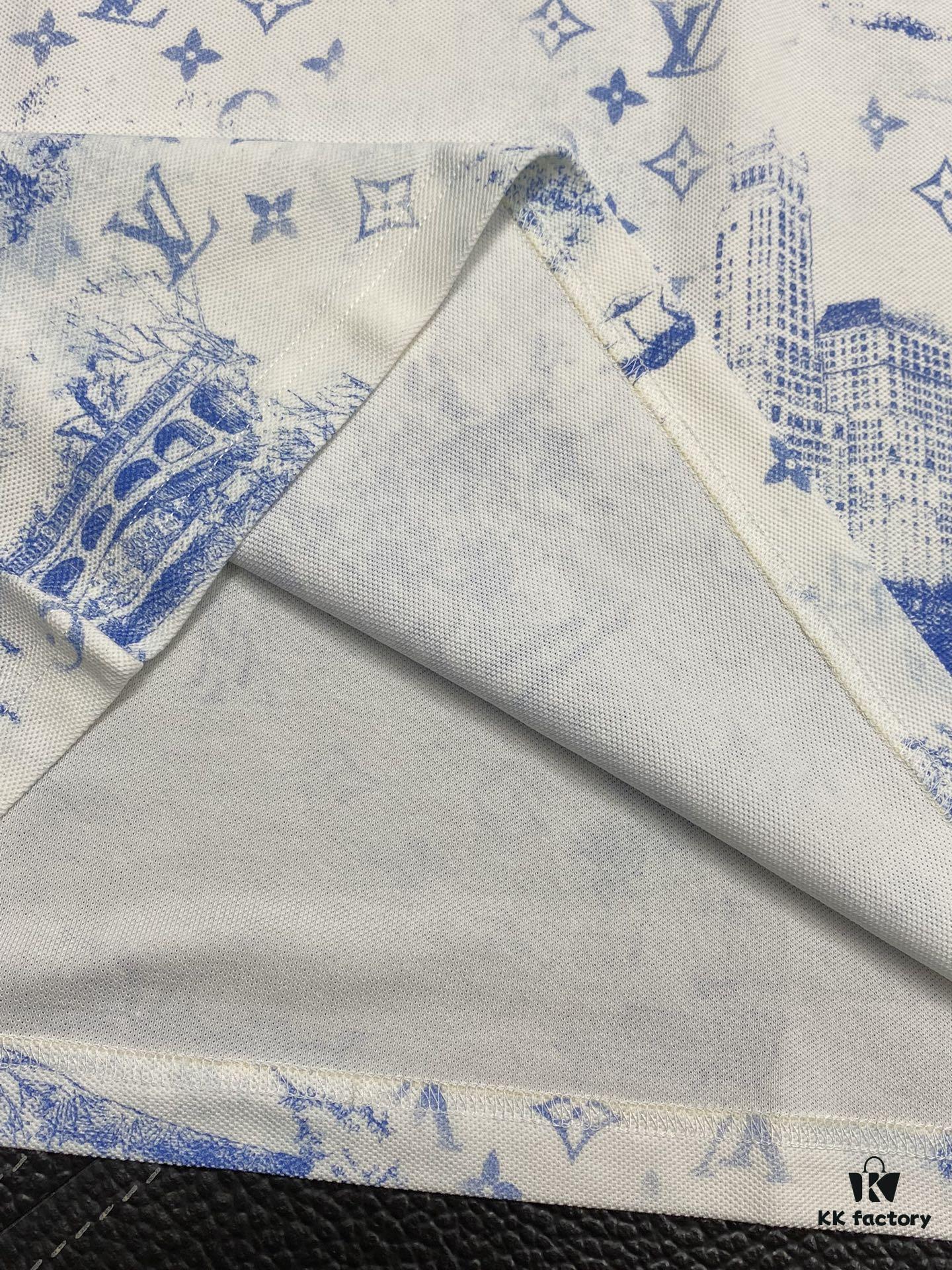 Louis Vuitton LV Men's Casual Short-Sleeve T-Shirt - Exclusive New Arrival, High-End Custom, Premium Version, Fashionable and Versatile Bestseller