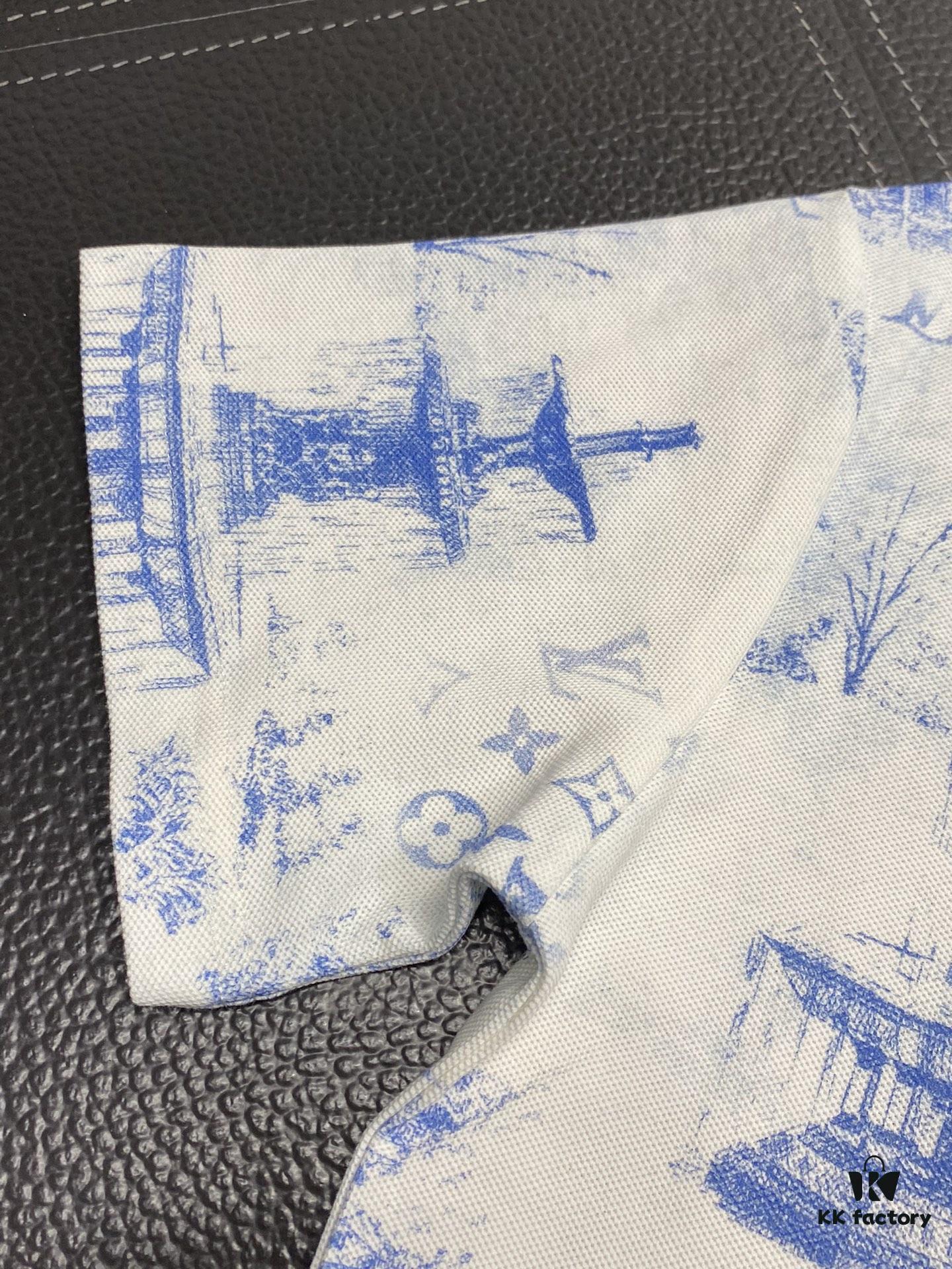 Louis Vuitton LV Men's Casual Short-Sleeve T-Shirt - Exclusive New Arrival, High-End Custom, Premium Version, Fashionable and Versatile Bestseller