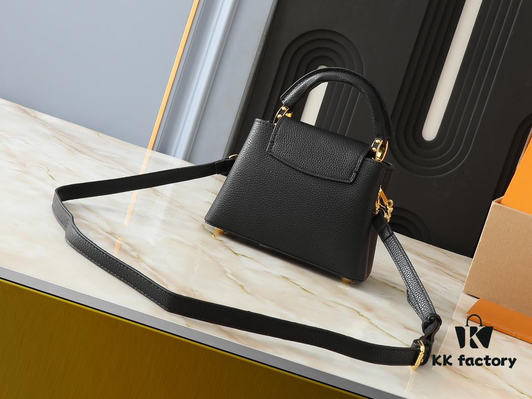 Upgraded Original M24683 M25232 M24684 M25211 This Capucines Mini Bag Crafted from Vibrant Taurillon Leather