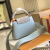 Top Grade Full Set Packaging 【Premium Original Factory Leather 💋 M21166, M21165 Misty Blue with Exotic Sand Python Shell Closure】