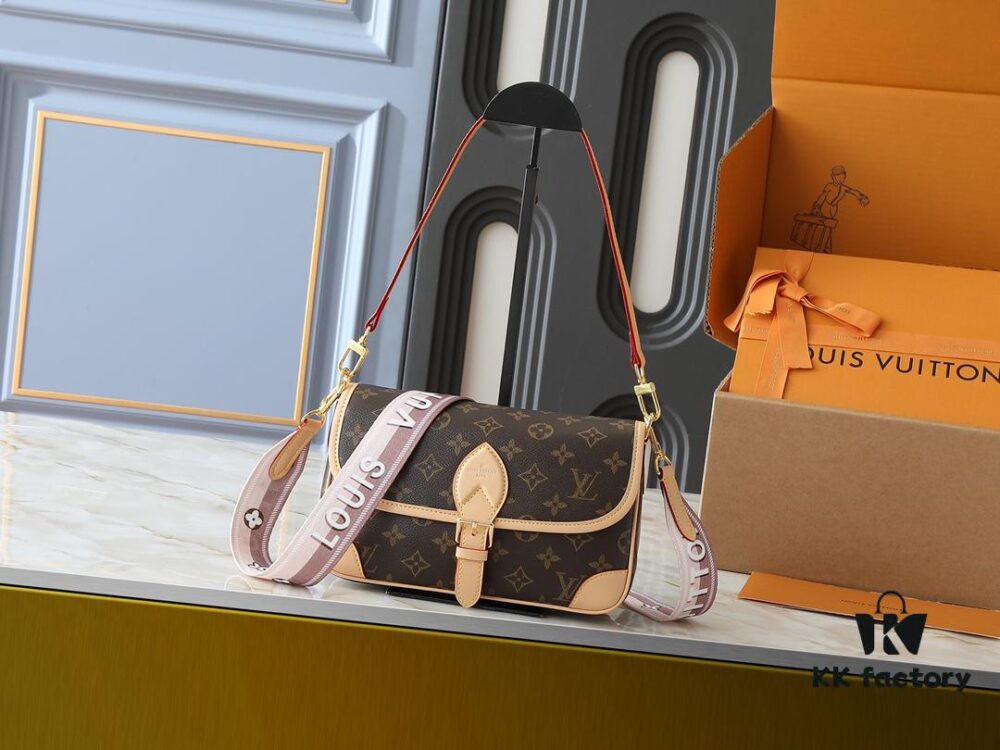 Upgraded Original M46583 M46584 M46386 M46388 M45985 Full Leather Baguette Bag Collection New Diane Handbag