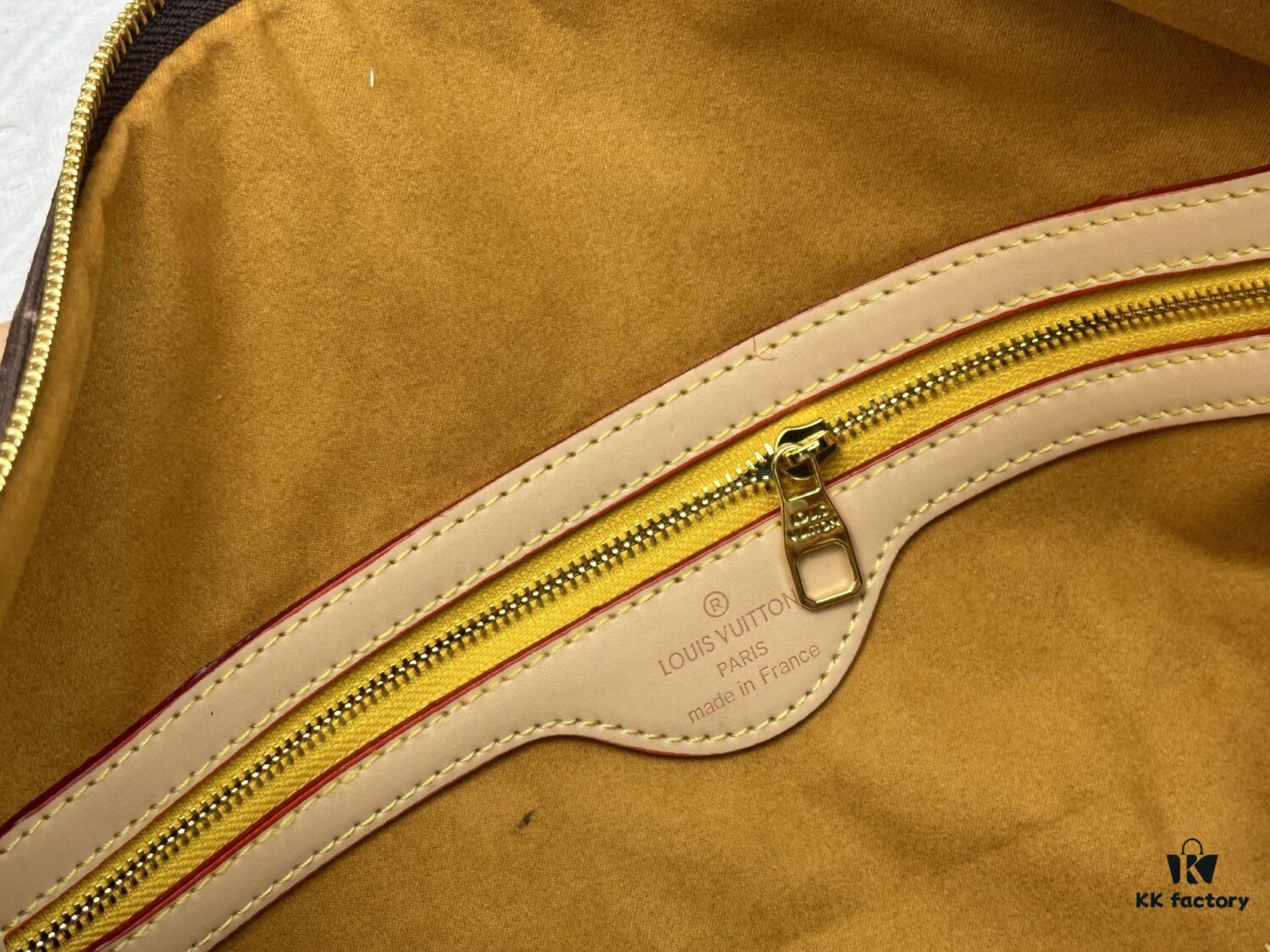 M14736 Keepall Bandouliere 45 Travel Bag in Monogram Dune Fabric