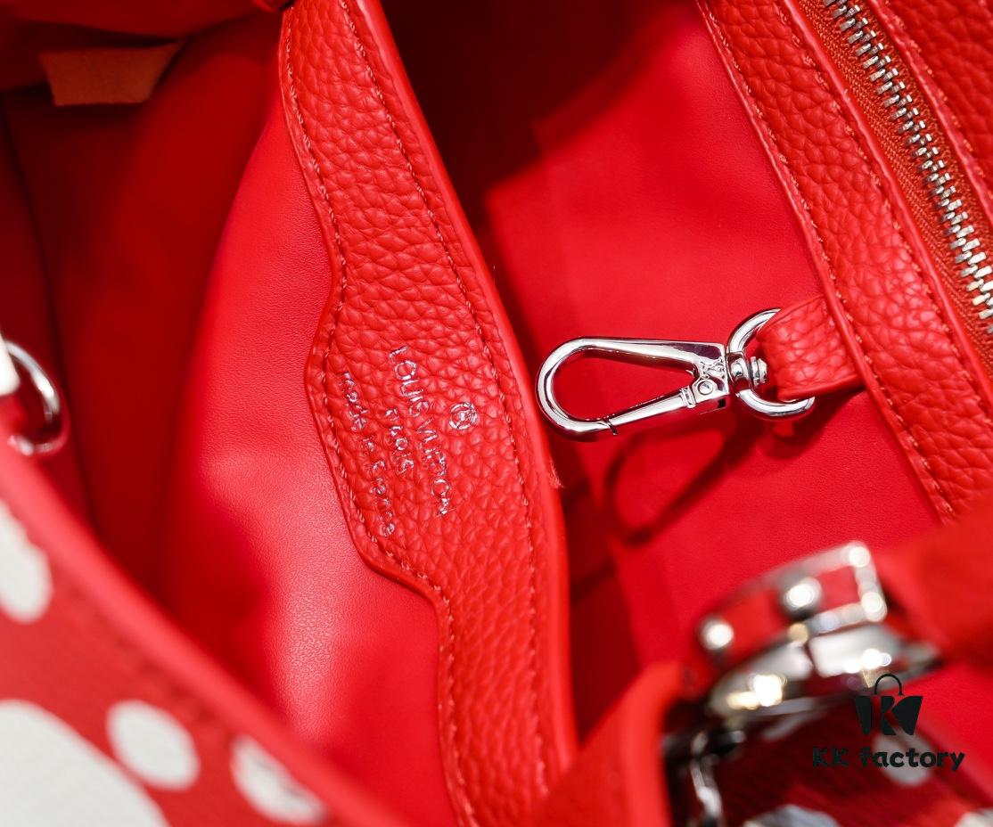 Upgraded M21663 LV x YK Capucines Small Handbag