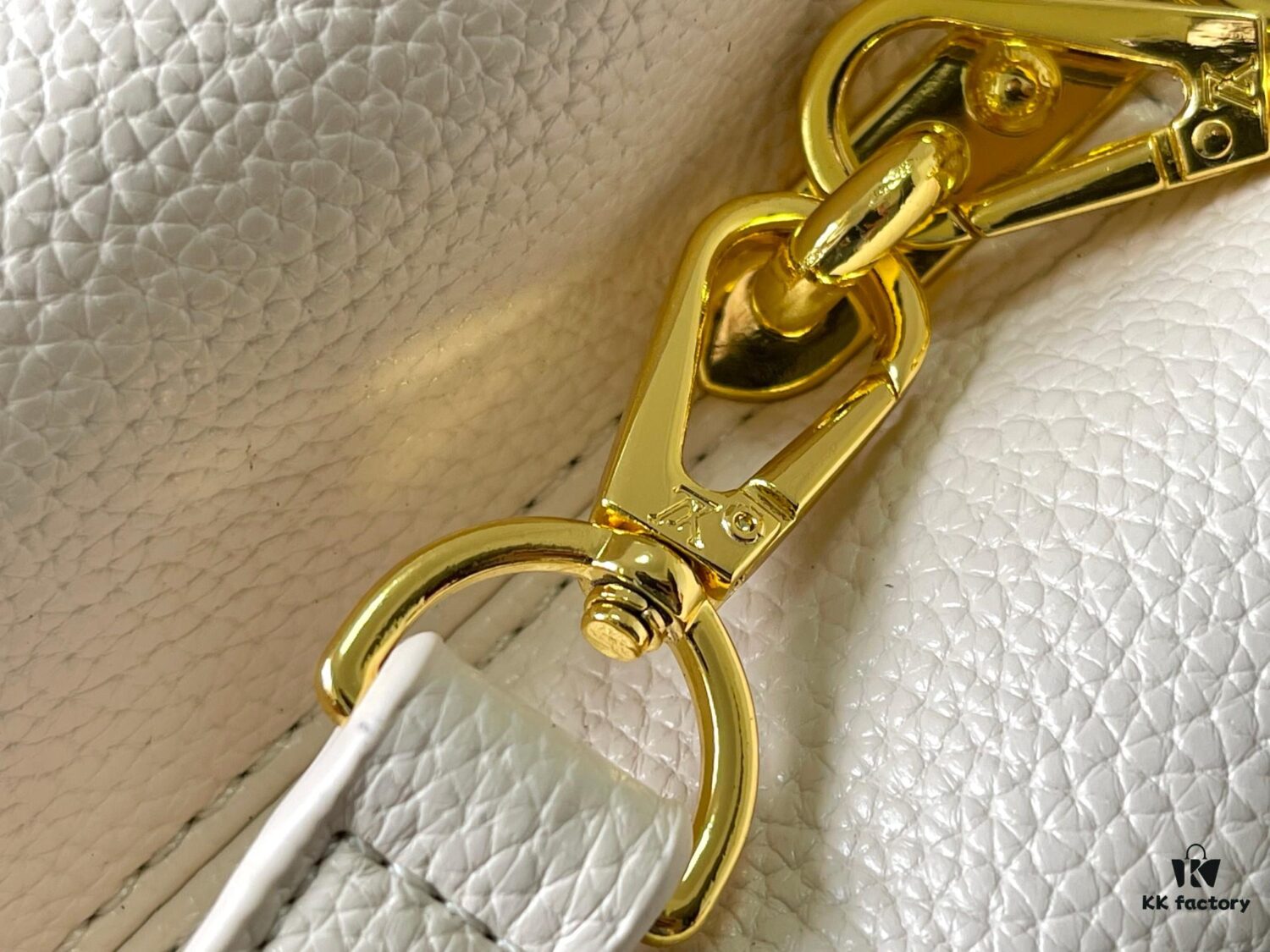 Guangzhou Stock Top Original M14971 White Capucines BB Bag