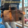 New Arrival LV Straw Keepall Pillow Bag