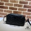 GUCCI New Arrival Cabinet Quality, Top Original Single Item, Actual Photos! Model No. 447632 Calfskin Black Hardware, Dimensions: Width 24cm x Height 12cm x Side Width 7cm, In Stock Ready to Ship
