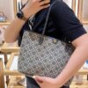 Tory Burch Small Monogram Print Tote Bag