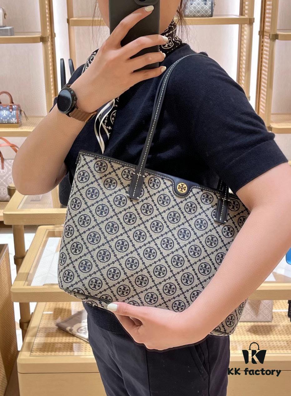 Tory Burch Small Monogram Print Tote Bag