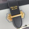 Authentic Top-Quality PRADA Women's Handbag 1BD045 20*14*8CM, Upgraded Hardware, Belgian Calfskin Leather