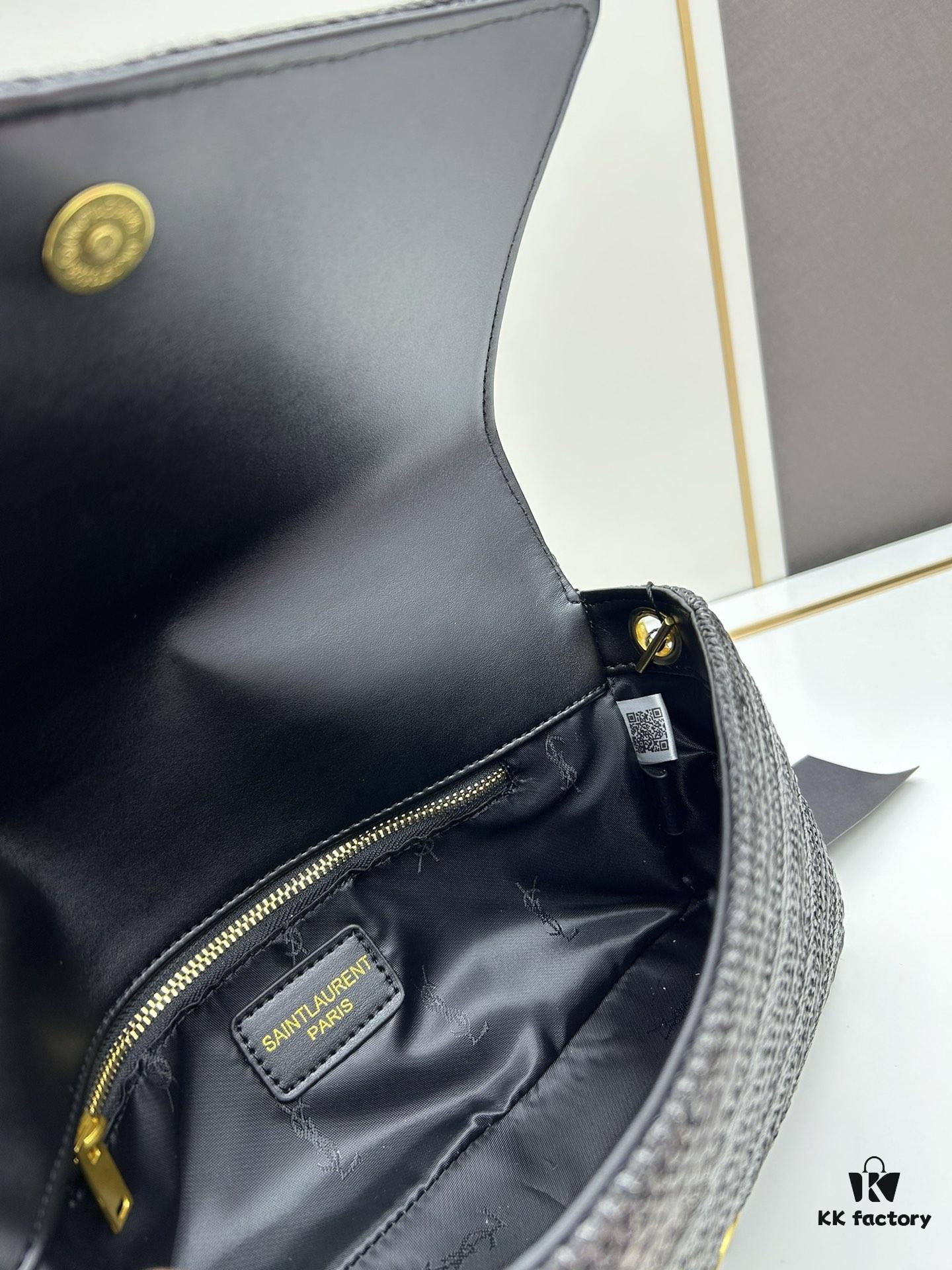 Bestseller YSL New Raffia Woven Tassel Bag! Summer Beach Happiness