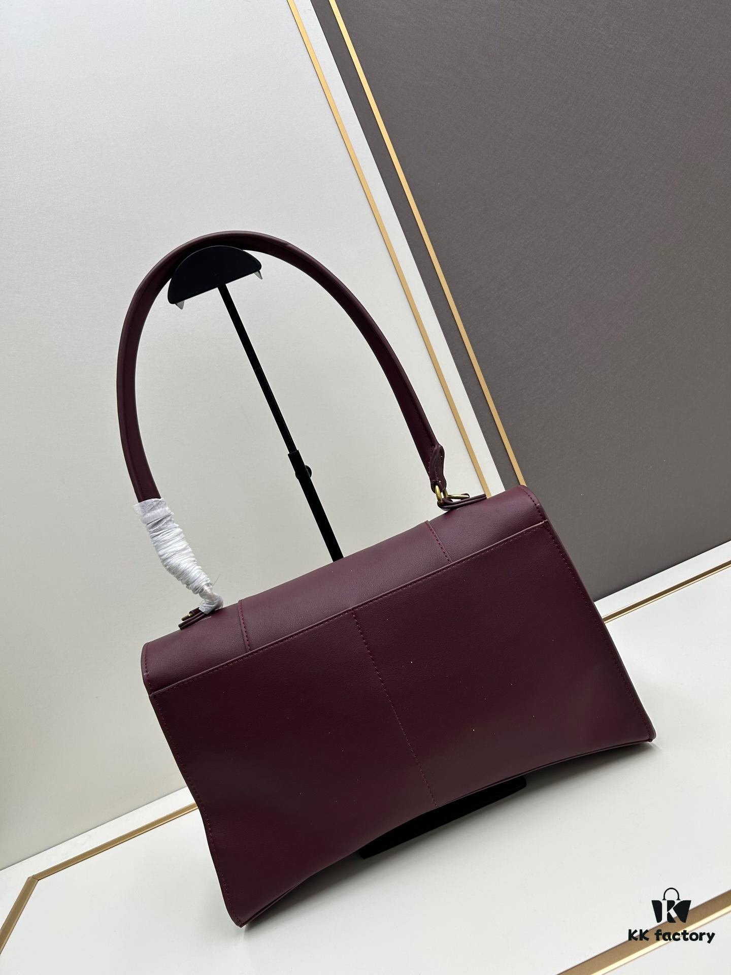 Balenciaga Latest Long Handle Hourglass Bag (Box Included)