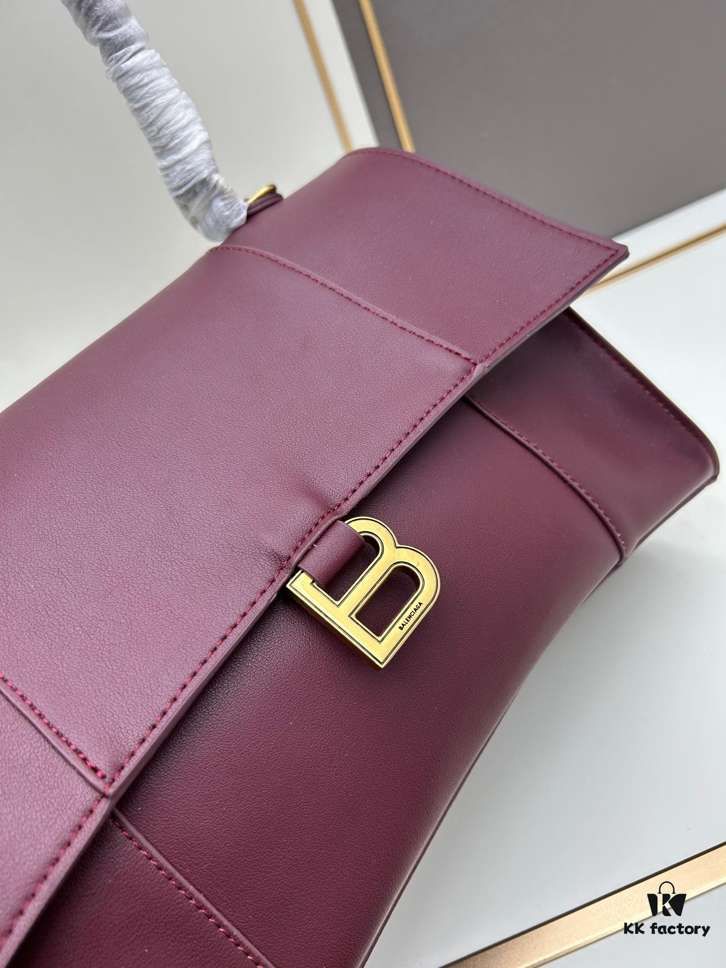 Balenciaga Latest Long Handle Hourglass Bag (Box Included)