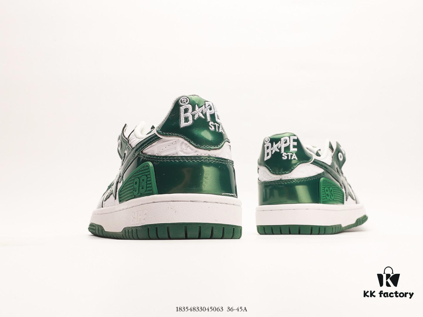 Ape Head Bape S Classic Casual Sports Skate Shoes, Iconic Ape Face Design, Authentic Silhouette, Sea Glass Insole, Full-Length Air Cushion Insert, Premium Full Packaging Includes Customized Ape Logo Dust Bag