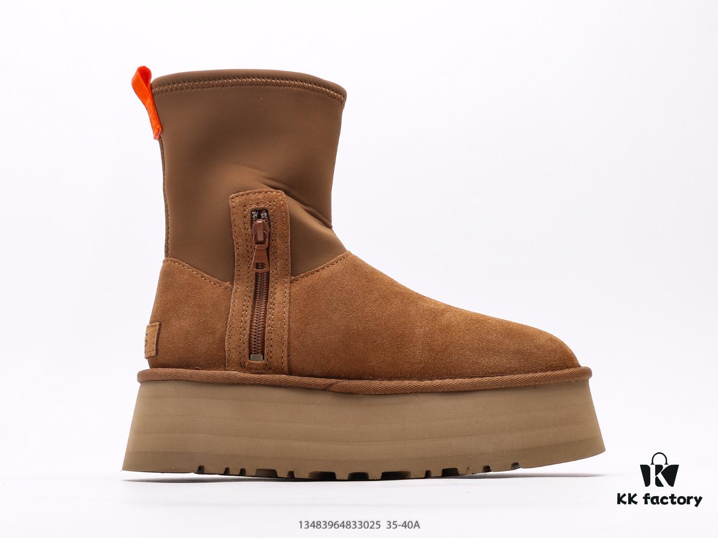 UGG Full Wool Lining Top Quality Sheepskin Winter Boots from Australia, Warm Luxury Brand Unisex Style, UGG-5877 Official Website Synchronized, Made from Imported Cowhide with Fine Craftsmanship, Featuring Imported Rubber Foam Sole (Comfortable, Soft, Wear-Resistant), Excellent Quality and Exquisite Workmanship That You'll Fall in Love With at First Sight