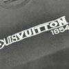 Louis Vuitton/LV New Embroidered Appliqué Round Neck Short Sleeve T-Shirt