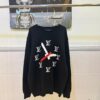 Louis Vuitton Clock Jacquard Sweater