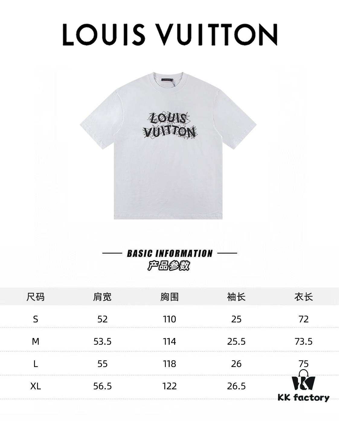 Louis Vuitton 2025 Latest Short Sleeve T-Shirt