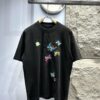 Louis Vuitton Butterfly Embroidered Short-Sleeve T-Shirt