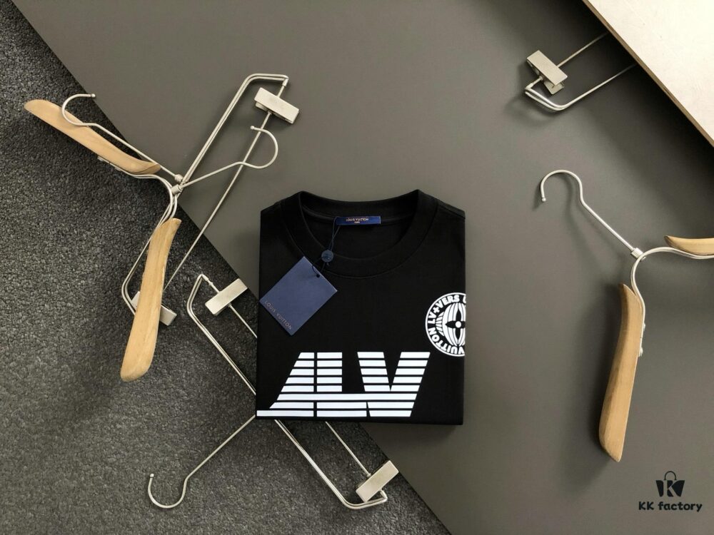 L Brand * Slim Fit S-XL, 2025 Spring Latest Classic Print Heavyweight Short Sleeve T-Shirt