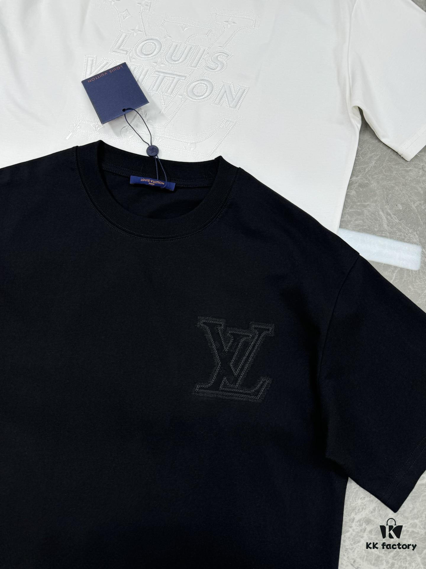 Donkey Brand * 2025 New Trendy T-Shirt, Bestseller Recommendation 🔥 Unisex Design with Original Embroidery on Chest and Back, 260g Pure Cotton Fabric for Ultimate Comfort, Classic Logo Lettering on Front and Back with Textured Visual and Tactile Feel, Complete Triple Labeling