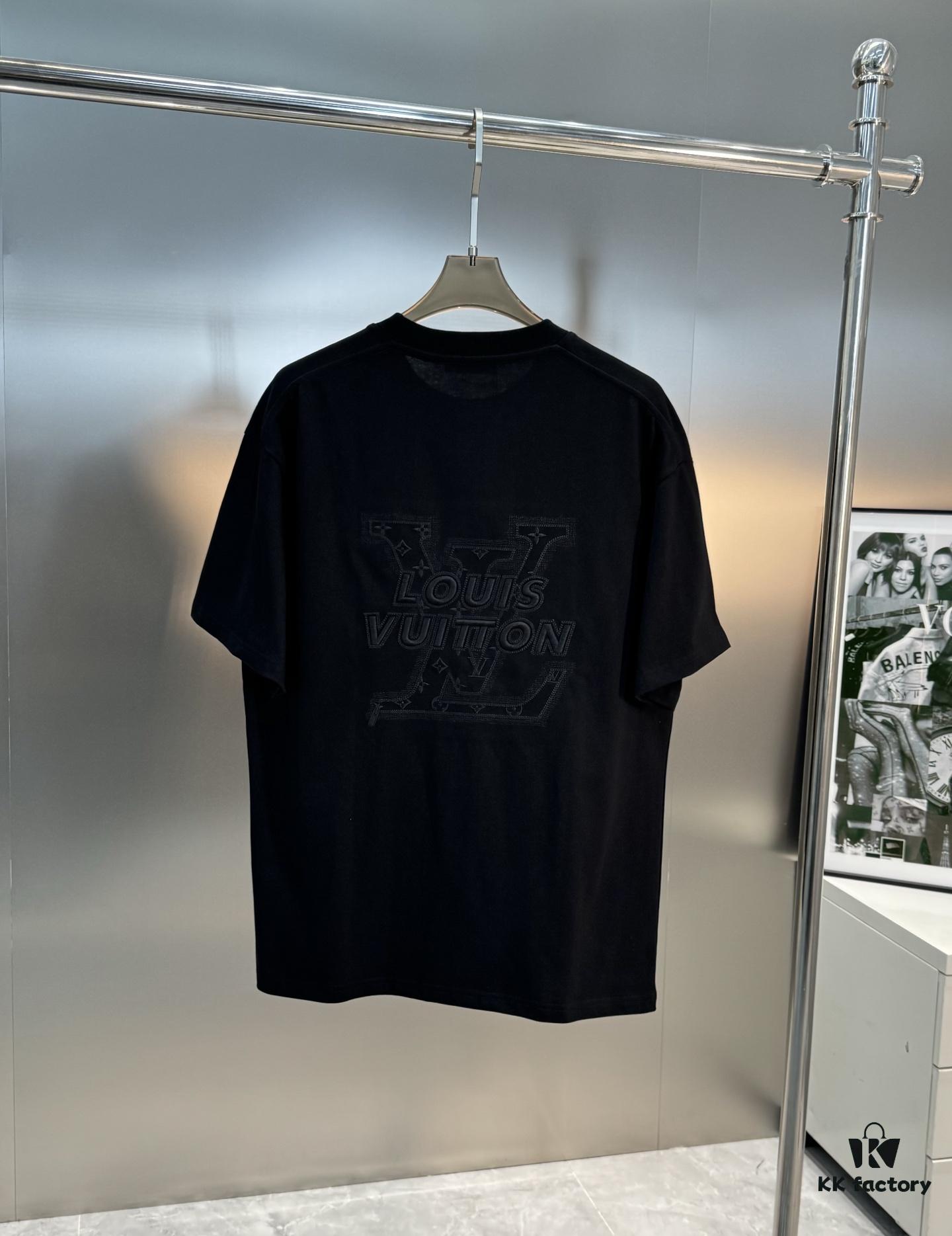 Donkey Brand * 2025 New Trendy T-Shirt, Bestseller Recommendation 🔥 Unisex Design with Original Embroidery on Chest and Back, 260g Pure Cotton Fabric for Ultimate Comfort, Classic Logo Lettering on Front and Back with Textured Visual and Tactile Feel, Complete Triple Labeling