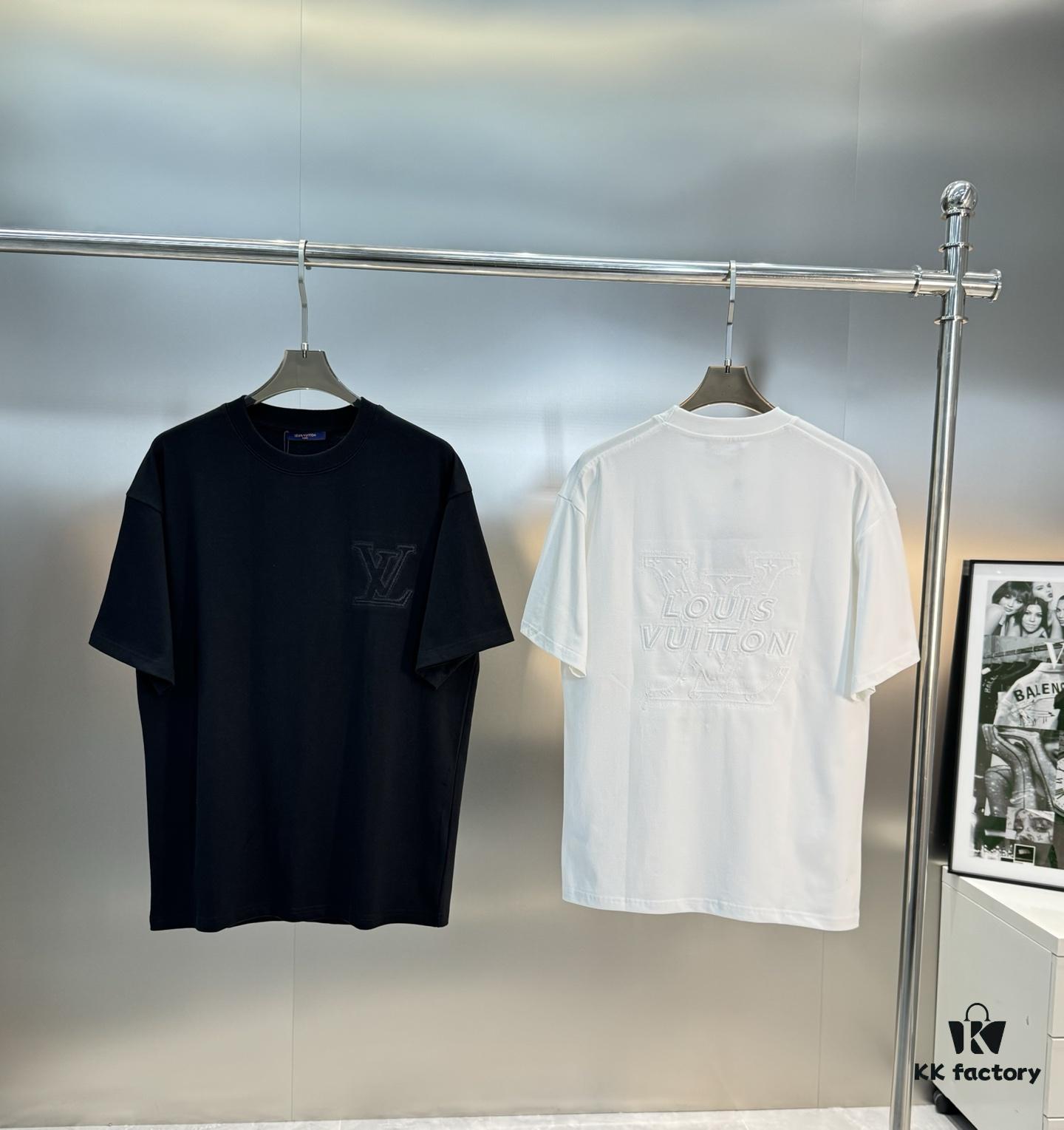 Donkey Brand * 2025 New Trendy T-Shirt, Bestseller Recommendation 🔥 Unisex Design with Original Embroidery on Chest and Back, 260g Pure Cotton Fabric for Ultimate Comfort, Classic Logo Lettering on Front and Back with Textured Visual and Tactile Feel, Complete Triple Labeling