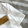 LouisVuitt Men and Women's Short-Sleeve T-Shirt with Logo Leather Patch - 2025 Spring/Summer New Arrival