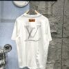 Louis Vuitton Embroidered Logo Short Sleeve T-Shirt