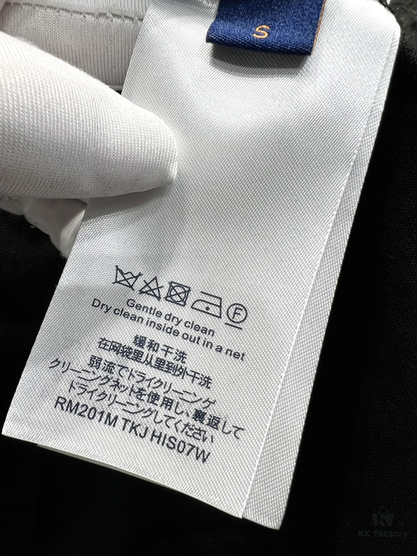 Louis Vuitton Embroidered Logo Short Sleeve T-Shirt