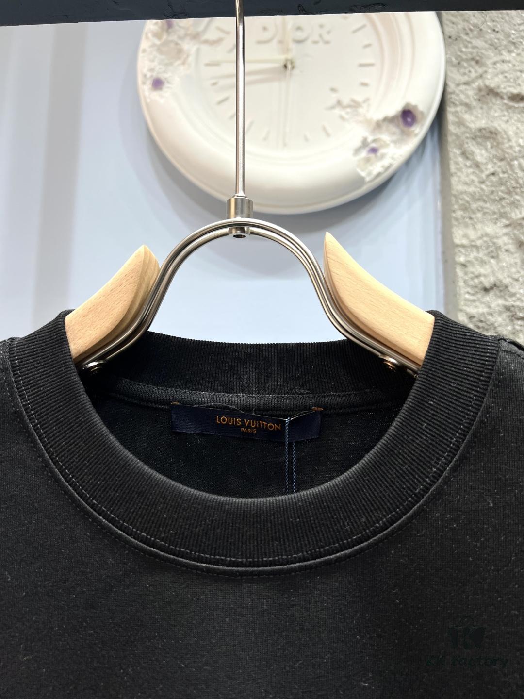 Louis Vuitton Western Landscape Print Short-Sleeve T-Shirt