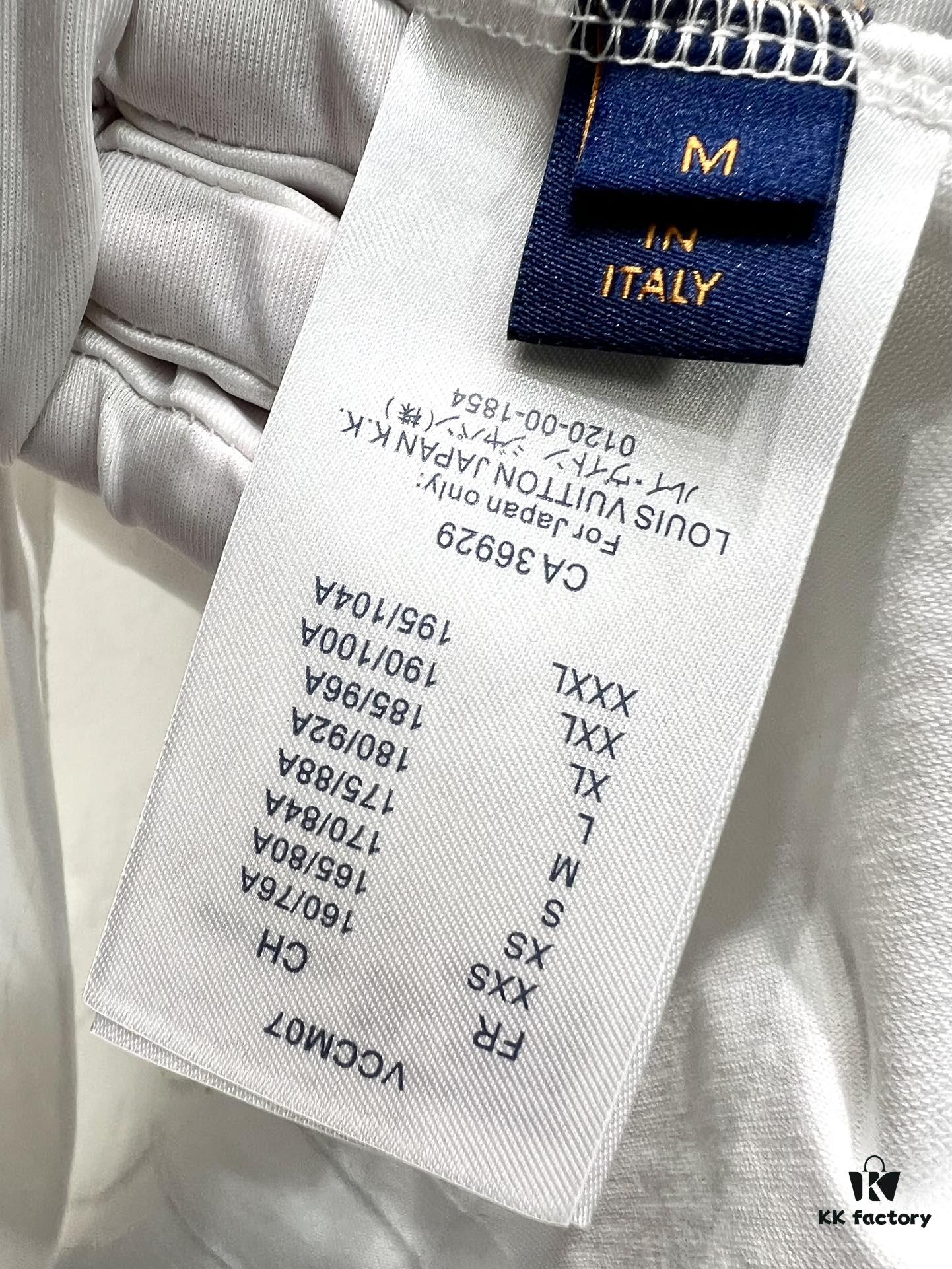 Louis Vuitton Monogram Embroidered Jacquard Cut-out T-Shirt