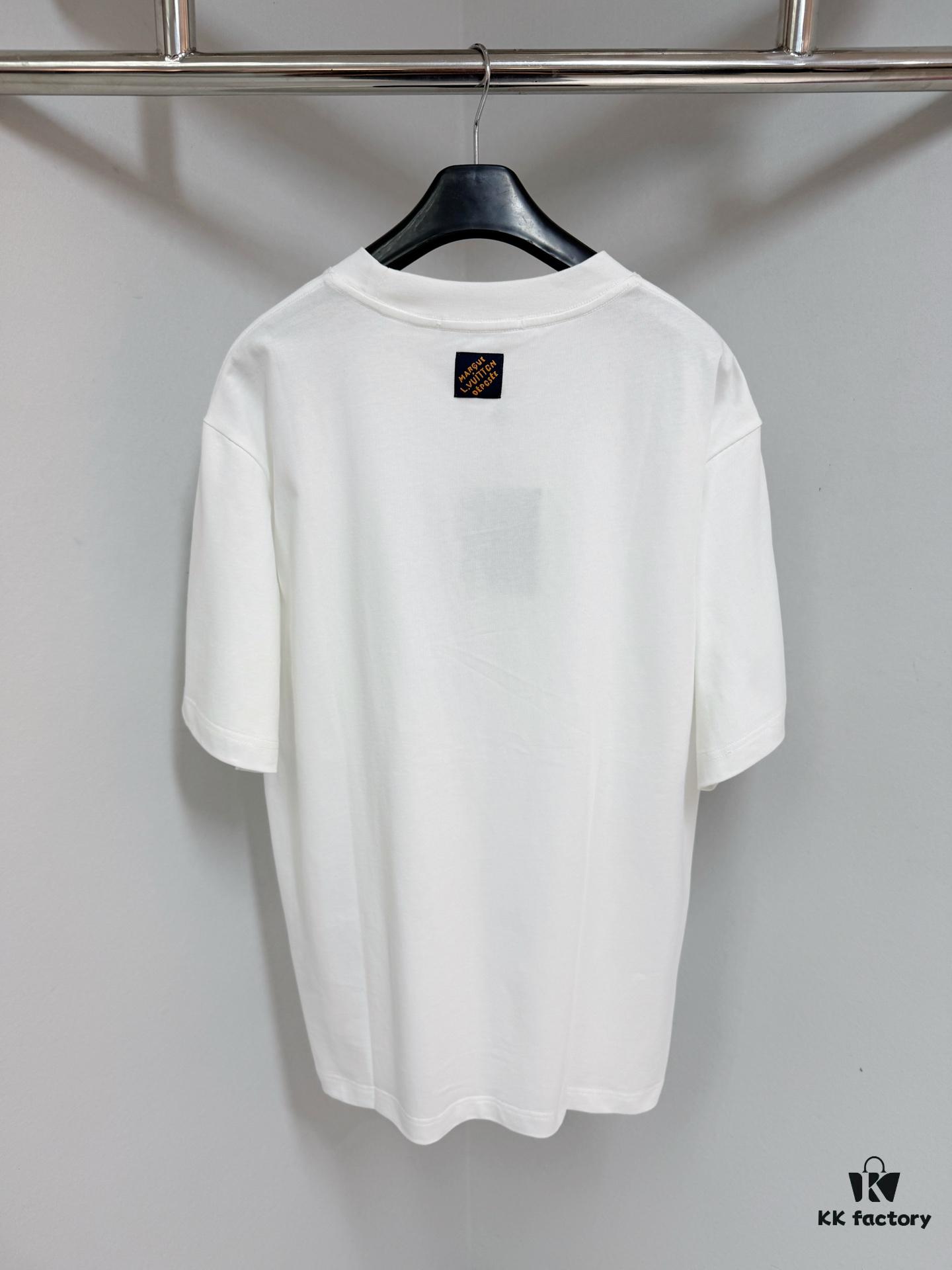 Phareel✖️Nigo Collaboration T-Shirt Series FW25 - Flocked Print - Runway Style