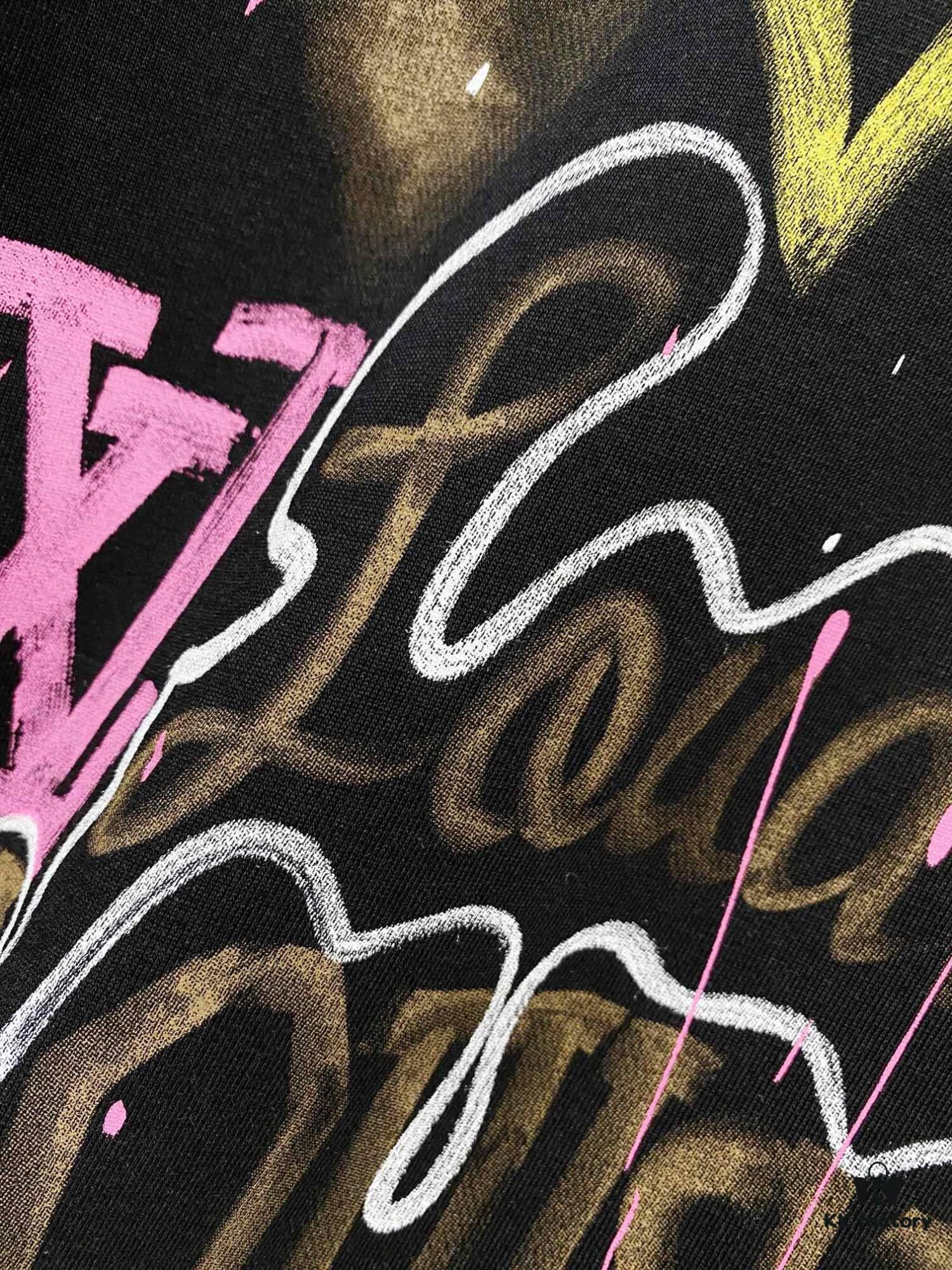 LV 2025 Spring Collection Latest Classic Hand-Drawn Logo Premium Short Sleeve T-Shirt! High-End Quality, Original Counter Round Neck, Top-Tier Craftsmanship with Imported Custom Silk Yarn, Exceptional Touch and Feel – Available on Official Website!