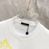 LV 25SS Spring Collection Latest Classic Hand-Drawn Logo Heavyweight T-Shirt! High-End Quality Original Counter Round Neck, Top-Tier Craftsmanship with Imported Premium Custom Silk Yarn, Exceptional Feel and Design