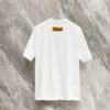 LV 25SS Spring Collection Latest Classic Hand-Drawn Logo Heavyweight T-Shirt! High-End Quality Original Counter Round Neck, Top-Tier Craftsmanship with Imported Premium Custom Silk Yarn, Exceptional Feel and Design