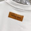 LV 25SS Spring Collection Latest Classic Hand-Drawn Logo Heavyweight T-Shirt! High-End Quality Original Counter Round Neck, Top-Tier Craftsmanship with Imported Premium Custom Silk Yarn, Exceptional Feel and Design
